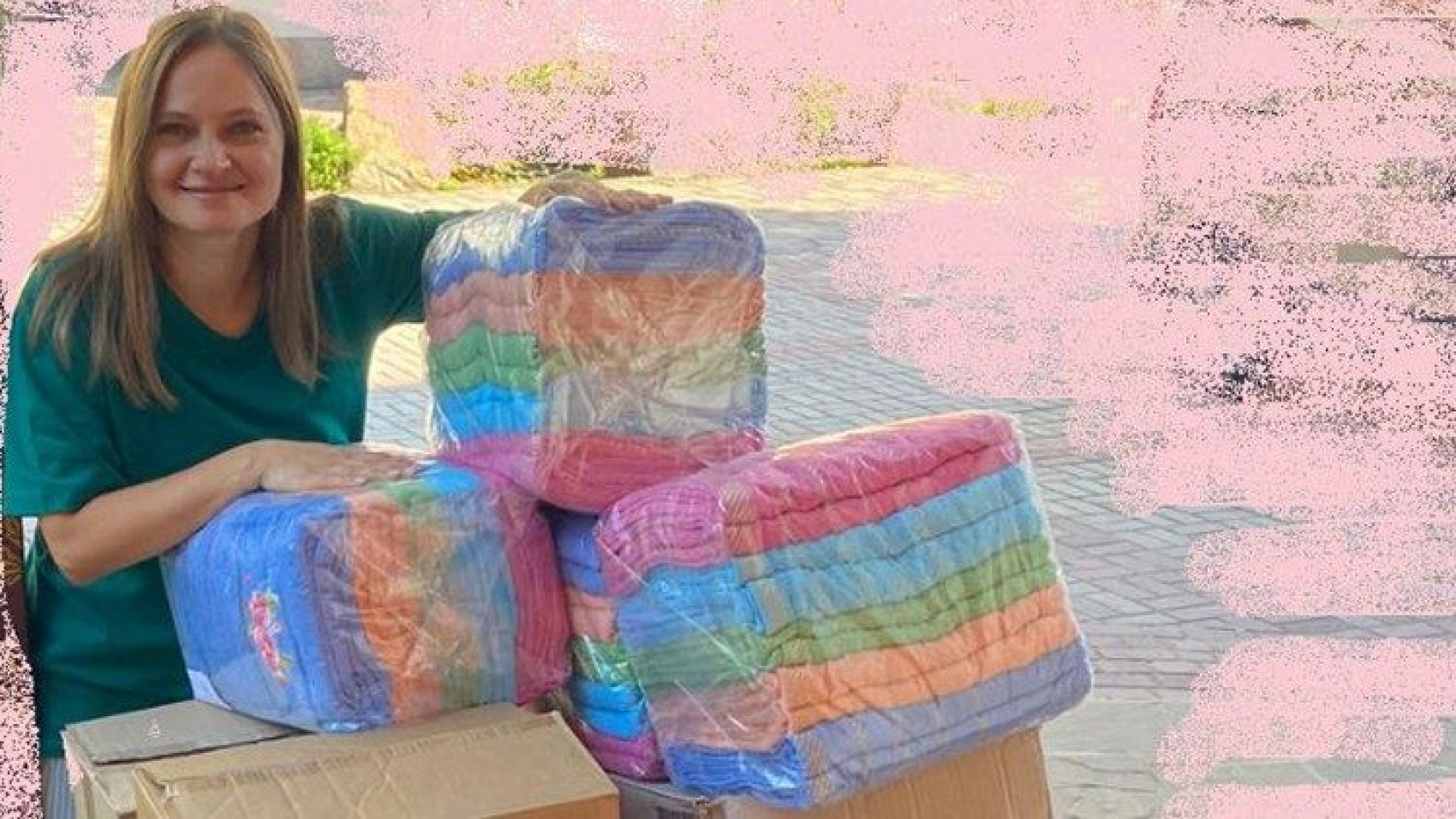 Ucrania, la voluntaria Olena: Hacemos de todo para que gane la vida