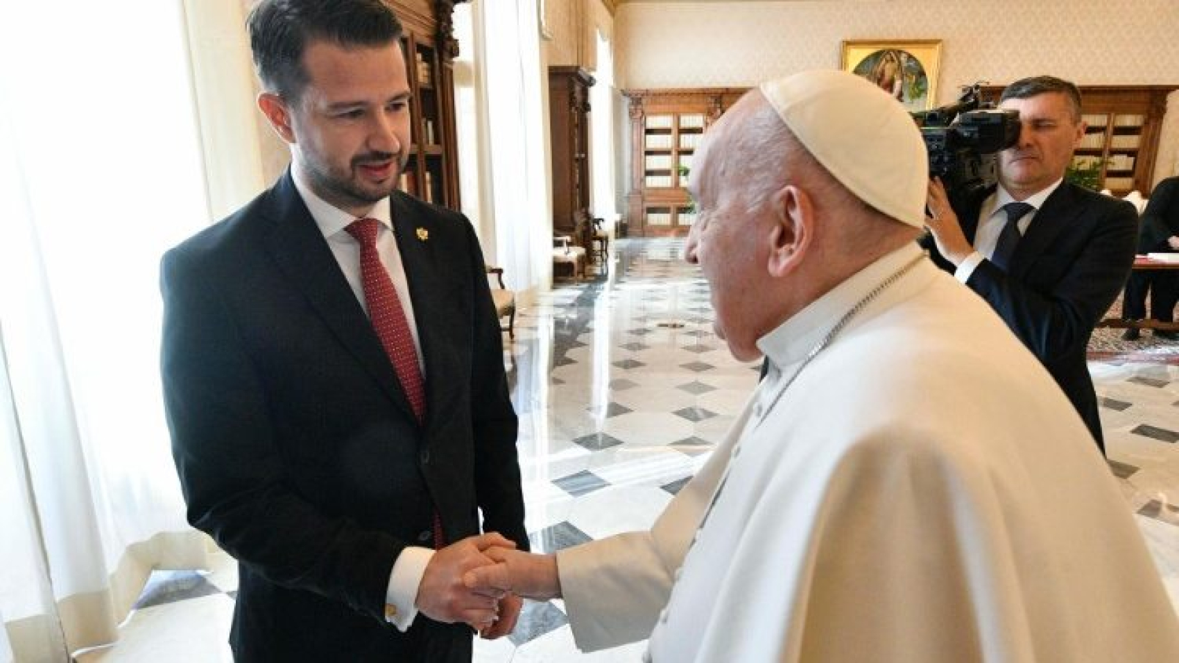 En audiencia con el Papa el presidente de Montenegro
