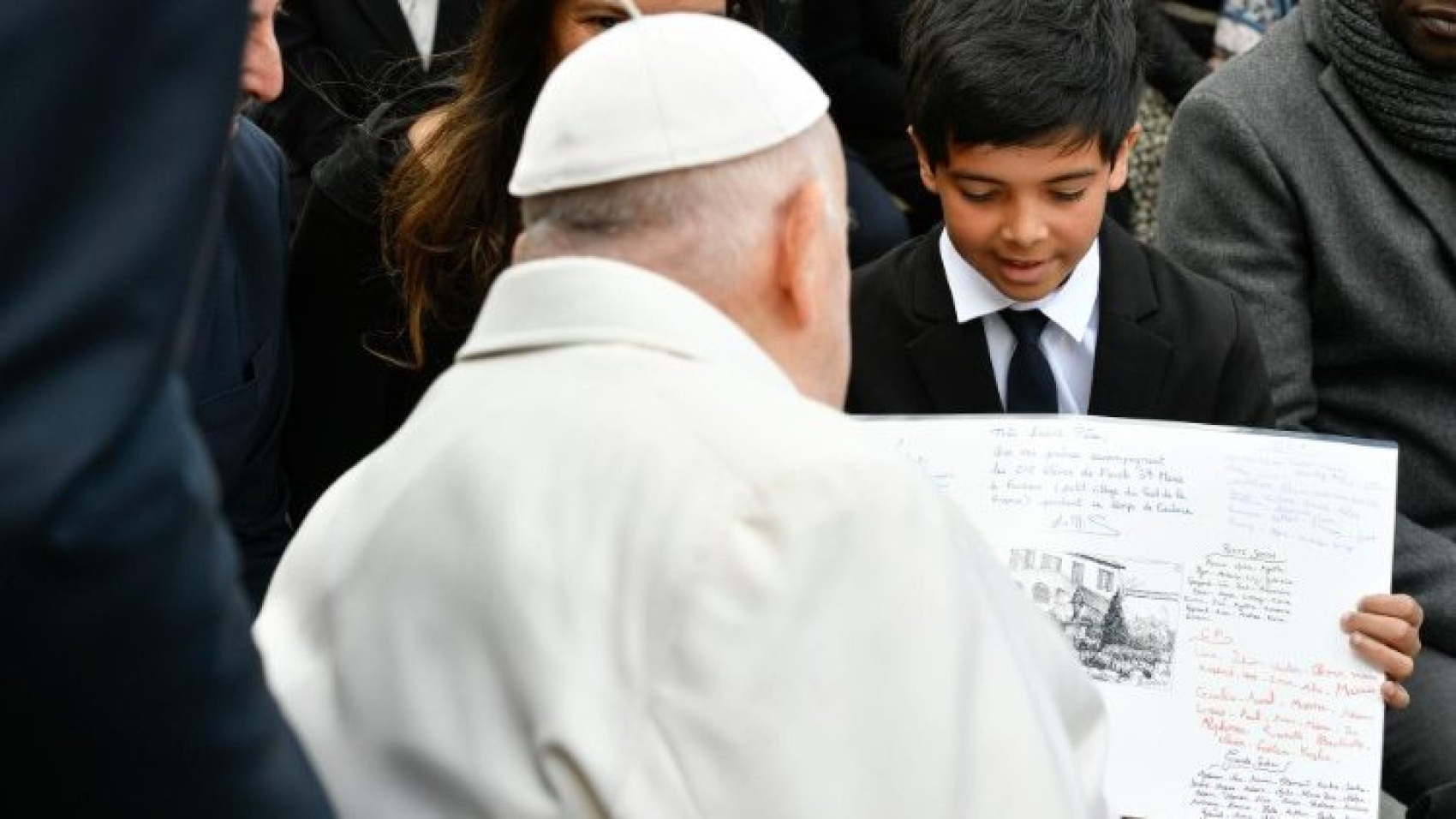 Una delegación del grupo "Asís-Ur" visita al Papa Francisco