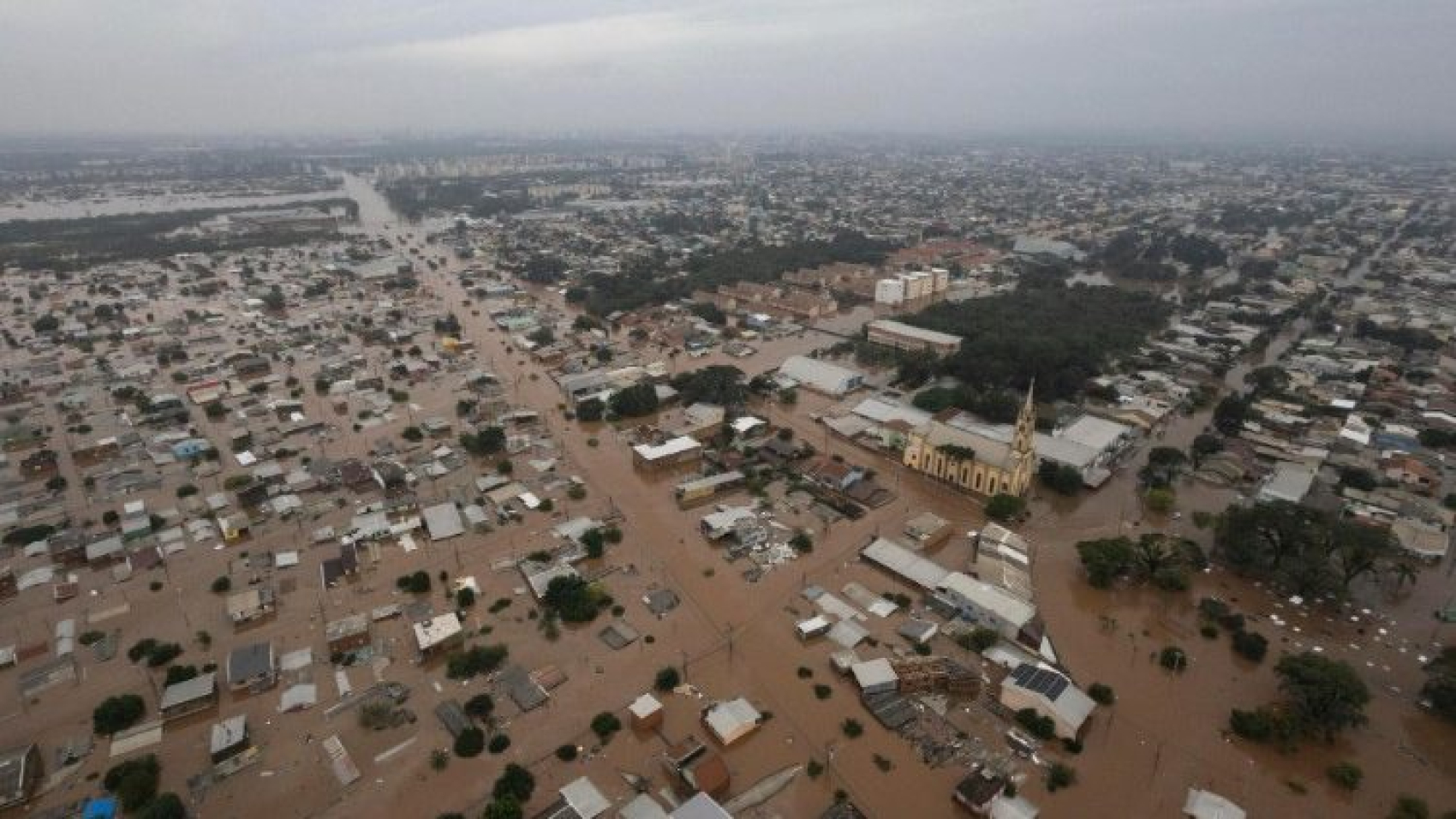 Oración del Papa por las poblaciones de Rio Grande do Sul afectadas por inundaciones