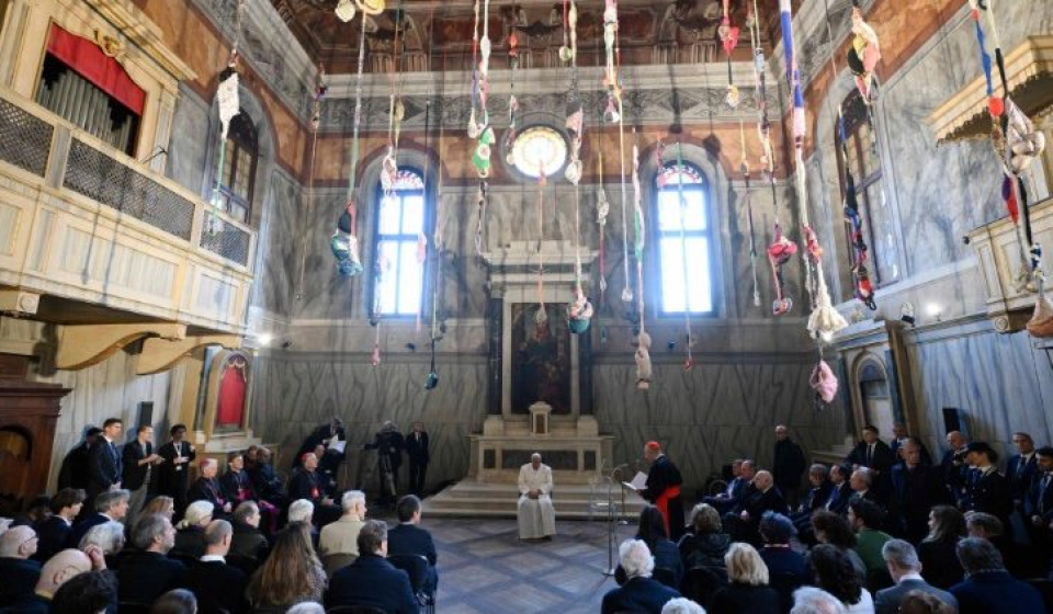 Bienal de Venecia, continúan los talleres y las visitas al Pabellón de la Santa Sede
