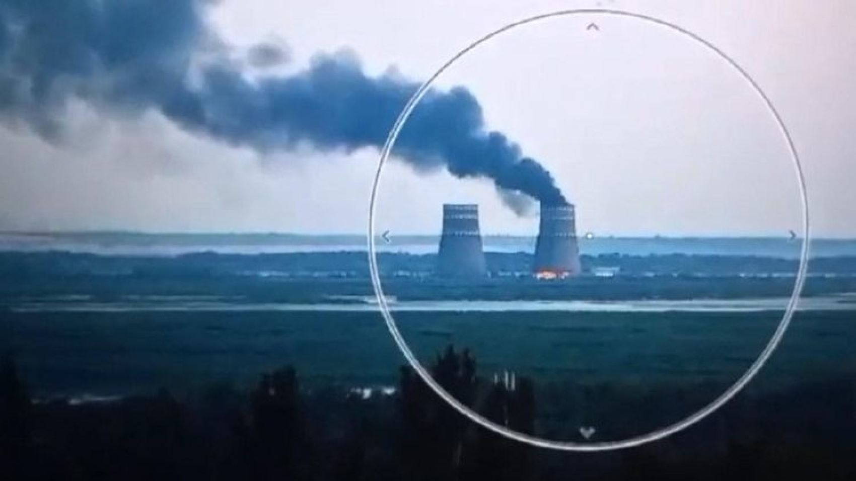 Acusaciones entre Moscú y Kiev por el incendio de Zaporiyia