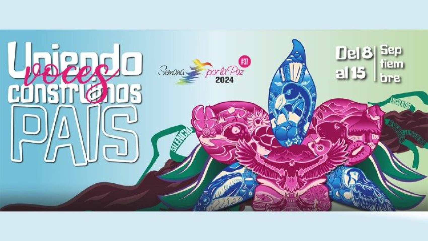 Semana por la paz en Colombia: ¡Que pare todo atentado y homicidio!