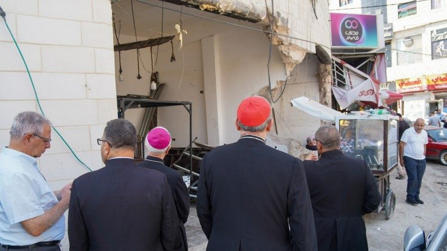Pizzaballa a palestinos de Yenín: No están solos, los edificios se reconstruirán