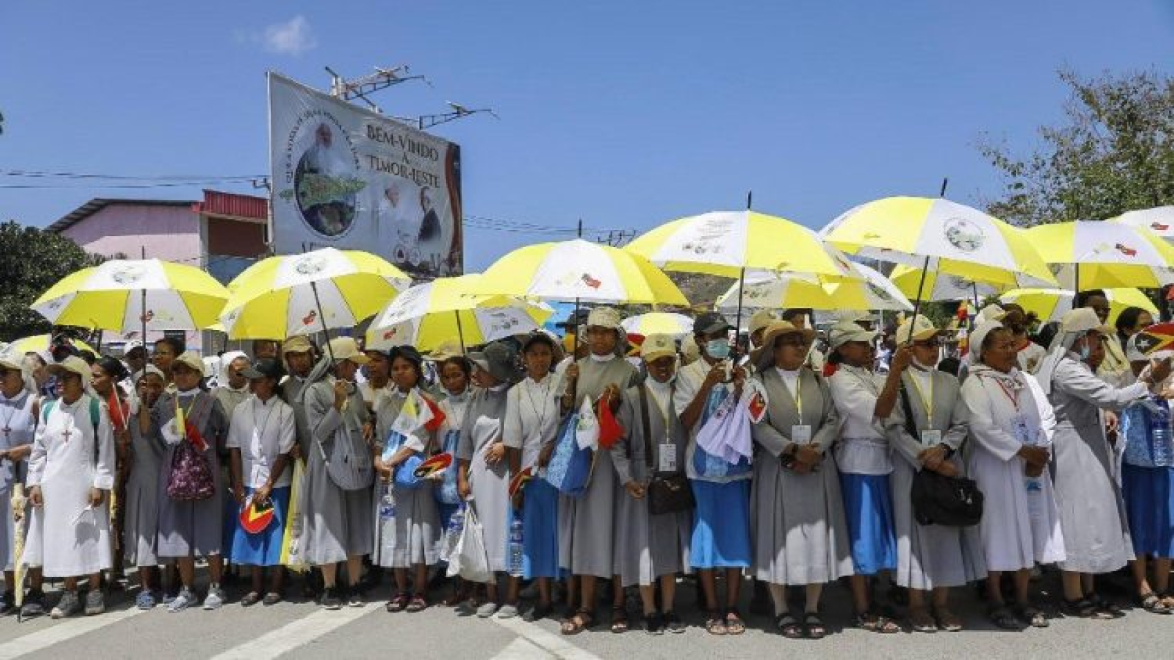 El Papa Francisco aterrizó en Dili, capital de Timor Oriental